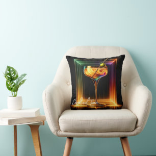 Neon Trendy Party Time Personalisiert Kissen