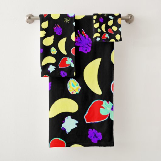 Neon Tropic Obstbrust Badhandtuch Set (Insitu)