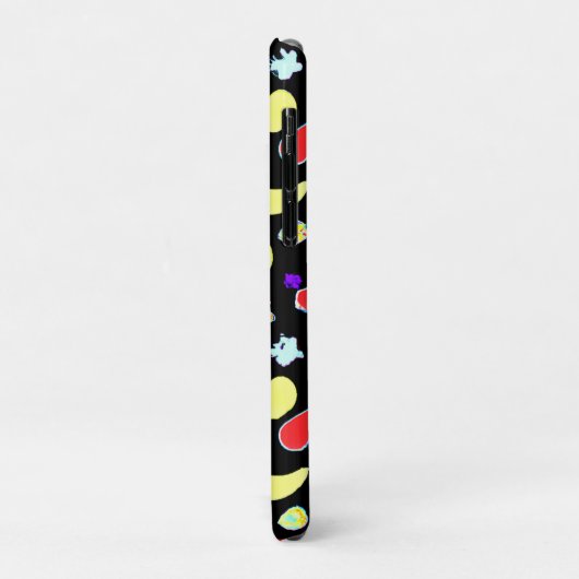 Neon Tropic Obstbrust Case-Mate iPhone Hülle (Hinten/Links)