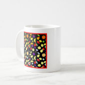 Neon Tropic Obstbrust Kaffeetasse (Vorderseite Links)