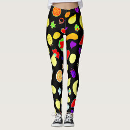 Neon Tropic Obstbrust Leggings