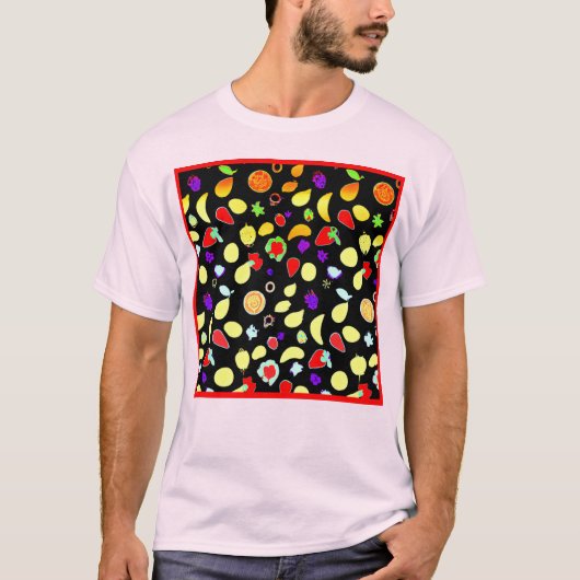 Neon Tropic Obstbrust T-Shirt (Vorderseite)