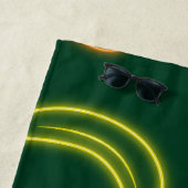 Neon Tropical Fruit Pattern Beach Towel Strandtuch (Beispiel)
