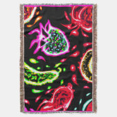 Neon Tropical Obstmuster Art. Jetzt kaufen Decke (Vorderseite Vertikal)