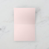 Neon Tropical Pink Klecker Danke Karte (Innenseite)