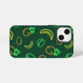 Neon-Tropisches-Fruchtmuster-iPhone-13-Mini-Case iPhone Hülle (Rückseite (Horizontal))
