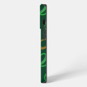 Neon-Tropisches-Fruchtmuster iPhone 13 Pro Hülle (Linke Seite)