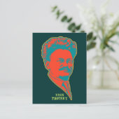 Neon Trotsky Postkarte (Stehend Vorderseite)