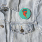 Neon Trotzki Button (Beispiel)