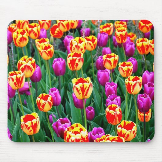 Neon Tulips Mousepad (Vorne)
