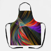 Neon Tunnel Black Schürze (Vorderseite)
