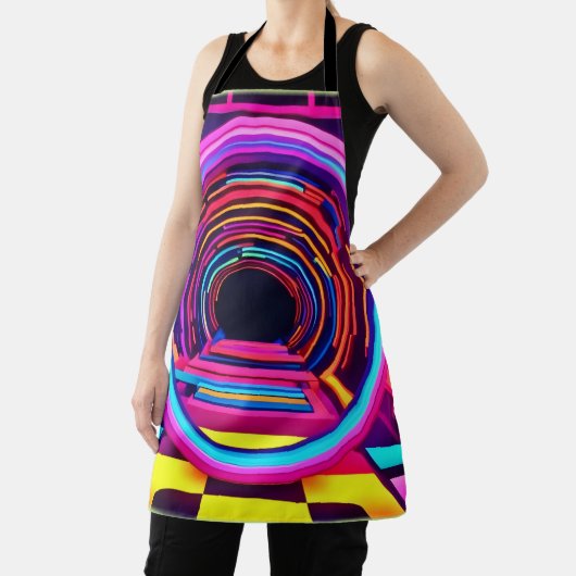 Neon Tunnel Dimensionen Schürze (InSitu)