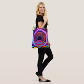 Neon Tunnel Dimensionen Tasche (Am Model)