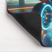 Neon Tunnel Race Mousepad (Ecke)