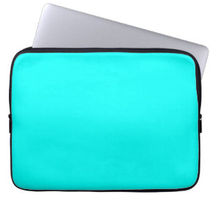 Neon Türkis hell modern und hell Laptopschutzhülle