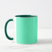 Neon Turquoise Tasse (Links)