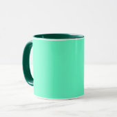 Neon Turquoise Tasse (Vorderseite Links)