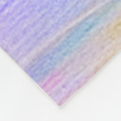 Neon Turtle Fleecedecke (Ecke)