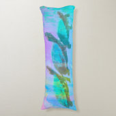 Neon Turtles Seitenschläferkissen (Vorderseite Vertikal)