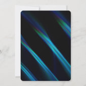 Neon Two Graduates Double Graduation Party 2025 Einladung (Rückseite)