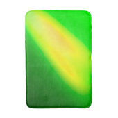 Neon Two Stripe Ombre Green Badematte (Vorderseite Vertikal)