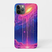 Neon Universe: Dripping Starlight Case-Mate iPhone Hülle (Rückseite)
