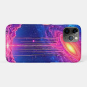 Neon-Universum: Triefender Sternenlicht Case-Mate iPhone Hülle (Rückseite (Horizontal))
