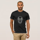 Neon Vampire Monster Graphic  T-Shirt (Vorne ganz)