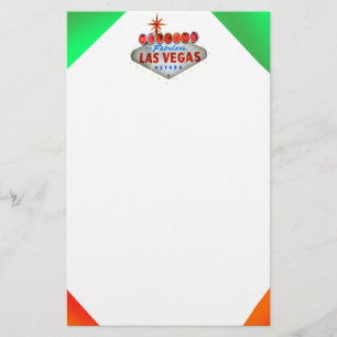 Neon Vegas Stationery Briefpapier