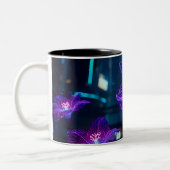 Neon Veins Zweifarbige Tasse (Links)