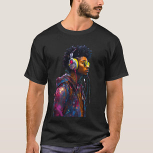 Neon Vibes: Der künstlerische Kampf der Straße T-Shirt