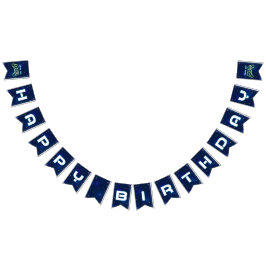 Neon Video Game Arcade Happy Birthday Wimpelkette