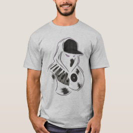 Neon Vinyl Piano Hoodie Ninja T-Shirt