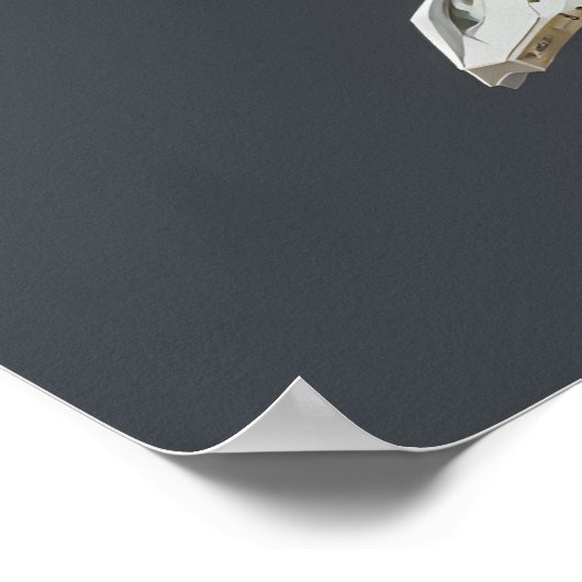 Neon Visionary: Eine Cybernetin Poster (Ecke)