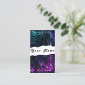 Neon Visitenkarte (Stehend Vorderseite)