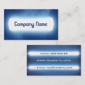 Neon Visitenkarte (Vorne/Hinten)