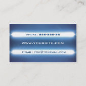 Neon Visitenkarte (Rückseite)