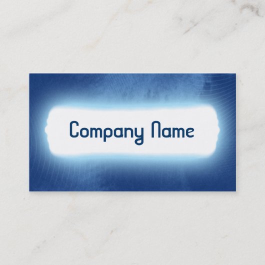 Neon Visitenkarte (Vorderseite)