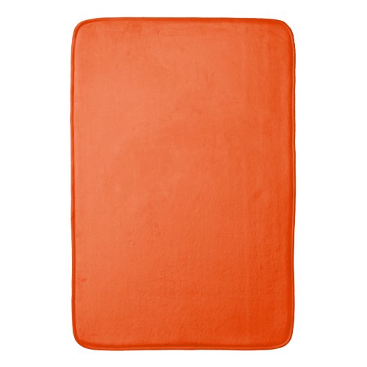 Neon, Vivid Orange Cornhole Set Badematte (Vorderseite Vertikal)