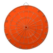 Neon, Vivid Orange Cornhole Set Dartscheibe (vorne)