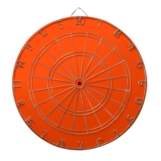 Neon, Vivid Orange Cornhole Set Dartscheibe (vorne)