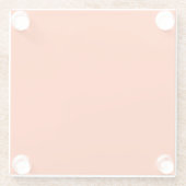 Neon, Vivid Orange Cornhole Set Glasuntersetzer (Rückseite)