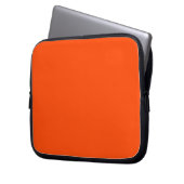 Neon, Vivid Orange Cornhole Set Laptopschutzhülle (Vorderseite Links)