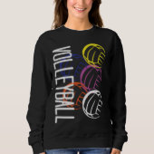 Neon Volleyballs Sweatshirt (Vorderseite)