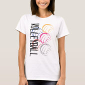Neon Volleyballs T-Shirt (Vorderseite)