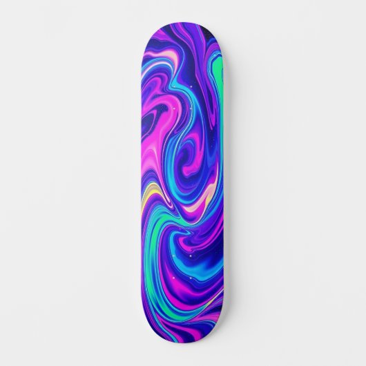 Neon Vortex: Ausgabe 1 Skateboard (Vorderseite)