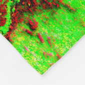 Neon Vortex Fleece Blanket (Ecke)
