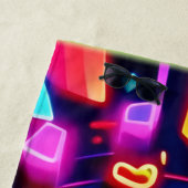 Neon Vortex Odyssey Strandtuch (Beispiel)