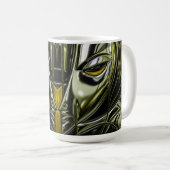 Neon-Vortex-Tasse Kaffeetasse (VorderseiteRechts)