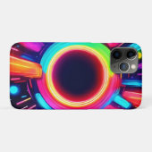Neon Vortex von Lichtkunst Case-Mate iPhone Hülle (Rückseite (Horizontal))